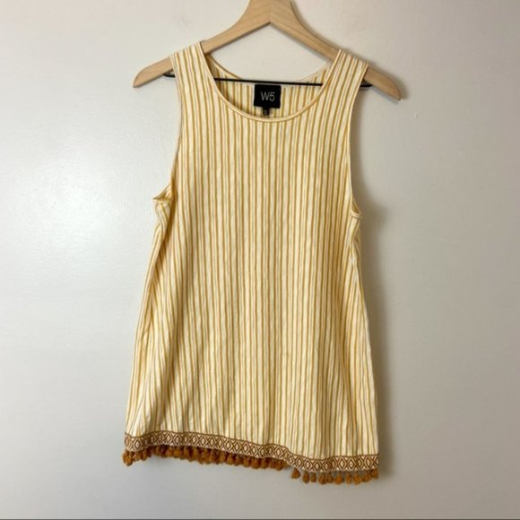 Anthropologie Tops - ANTHROPOLOGIE boho striped tank top